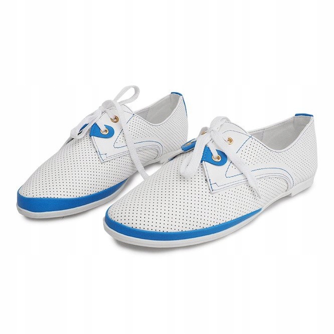 Chaussures Jazz Ajourées CS002 Blanc blanche 1