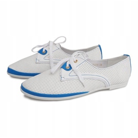 Chaussures Jazz Ajourées CS002 Blanc blanche 2