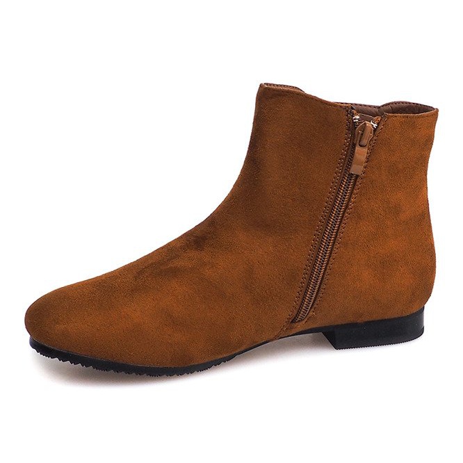 Bottines Daim Bottines Chelsea 7-133 Camel brun 1
