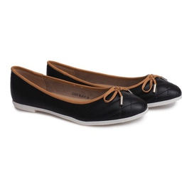 Ballerines Avec Noeud CS003 Noir le noir 3