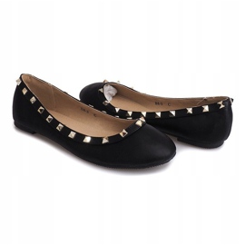 Ballerines Classiques Avec Clous B8-3 Noir le noir 3