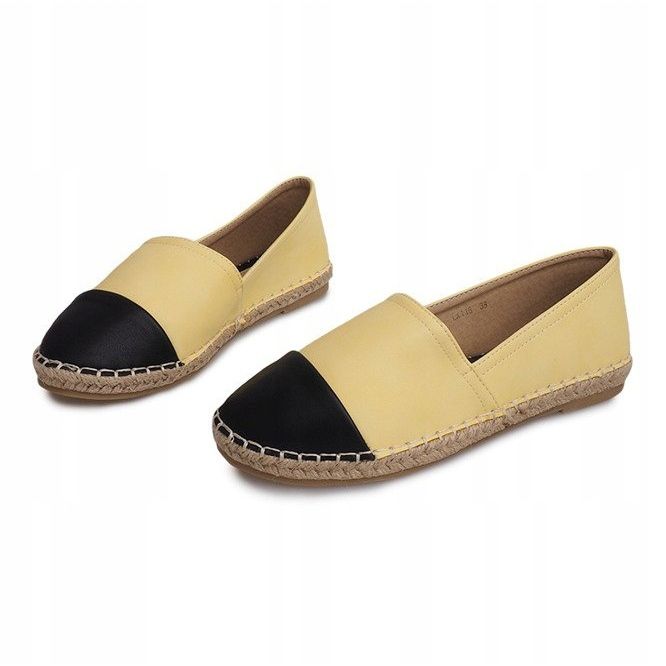 Baskets Espadrilles LX116 Jaune 1