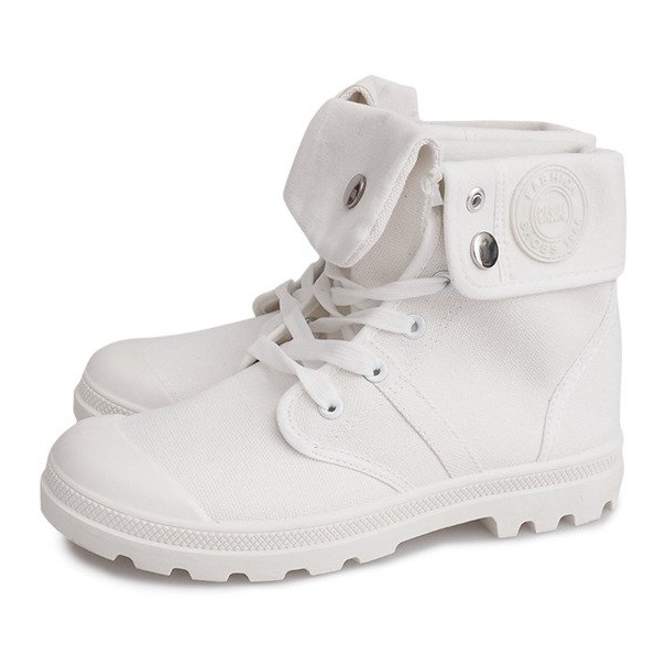 Timberki Bottes Trapery R-31 Blanc blanche 1