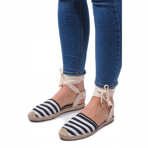 Sandales Espadrilles Ballerines 6368 Noir 1