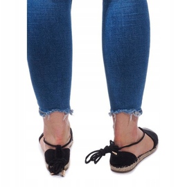 Sandales Espadrilles Ballerines 6333 Noir 1