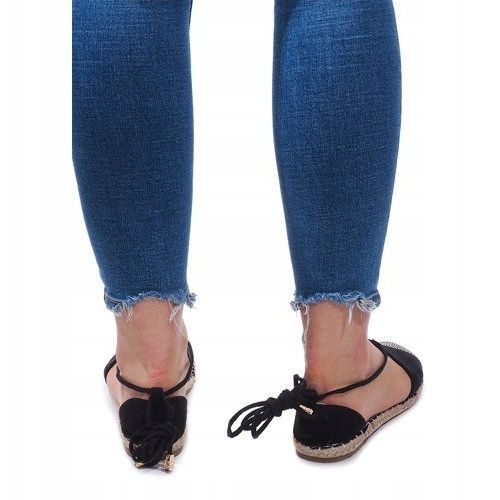 Sandales Espadrilles Ballerines 6333 Noir 1