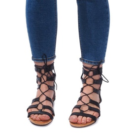 Sandales Romaines Gladiator 8515 Noir le noir 2