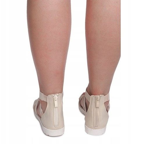 Sandales romaines LEI-109 Beige 1 Sandales romaines LEI-109 Beige 1