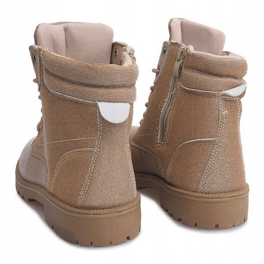 Timberki Trapery TL042-12 OR / MARRON doré 1