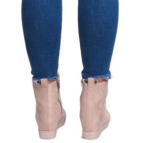 Baskets Compensées 1867 Beige 1