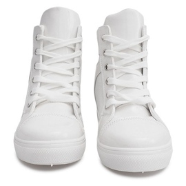 Baskets Compensées A-35 Blanc blanche 1