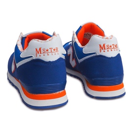 Baskets Sportowe JK-33 ROYAL / BLANC / ORANGE bleu 2 Baskets Sportowe JK-33 ROYAL / BLANC / ORANGE bleu 2