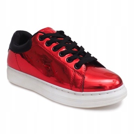 Baskets Rétro Superstar 1690-4 Rouge 2