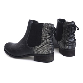 Bottes Jodhpur bottes B150S-KB Noir le noir 2
