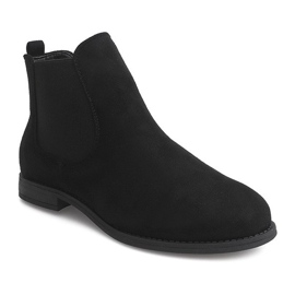 Bottines Daim Bottines Jodhpur B2814-KB Noir le noir 4