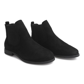 Bottines Daim Bottines Jodhpur B2814-KB Noir 1