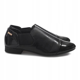Chaussures à enfiler classiques TL1165-1 Noir le noir 1