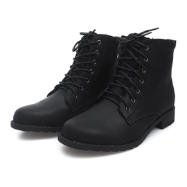 Bottes en bois J01 Noir 1