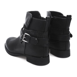 Décoré avec des bottes 037-PA Noir le noir 4