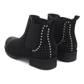 Décoré avec des bottes JAX3251-6 Noir le noir 1