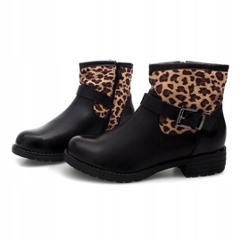 Bottes W Panterke B769 Noir brun le noir 2
