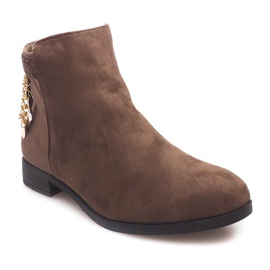 Boots Daim LL113 Kaki vert 3