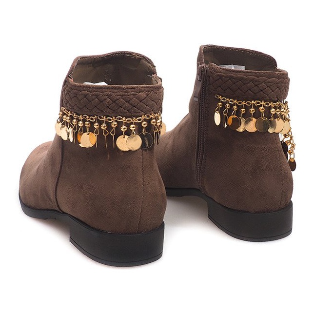 Boots Daim LL113 Kaki vert 2