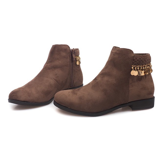 Boots Daim LL113 Kaki vert 1