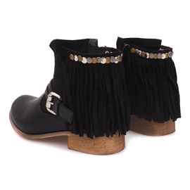 Décoré avec des bottes 341-PA Noir le noir 3