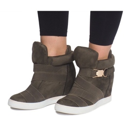 Baskets Compensées 6671-Y Vert 2