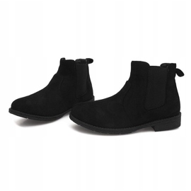 Bottines Daim Jodhpur 7-K3520A Noir le noir 4