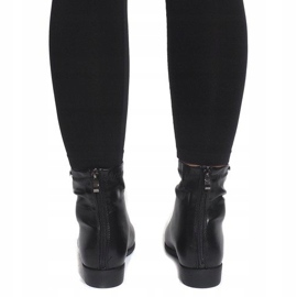 Bottines Motorisées à Clous LL98 Noir 1