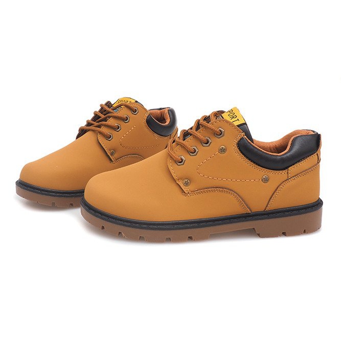 Bottines Brogues Classiques JX-20 Camel brun 2