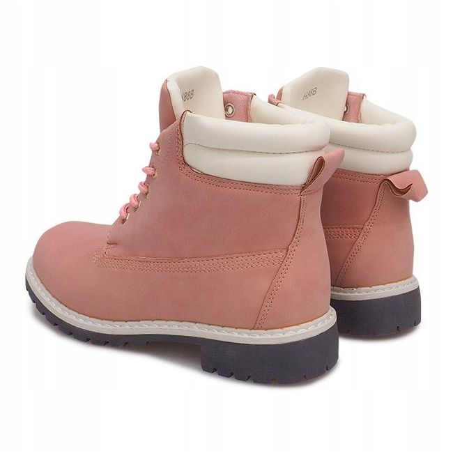 Bottes en bois chaudes H88B Rose 1
