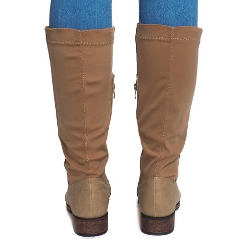 Bottes Hautes Chaudes BL2838 Kaki vert 1