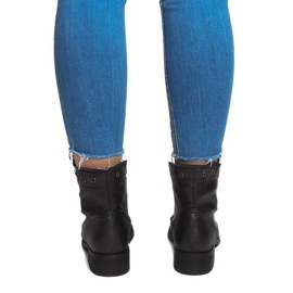 Bottes exclusives JH180-090 Noir le noir 1