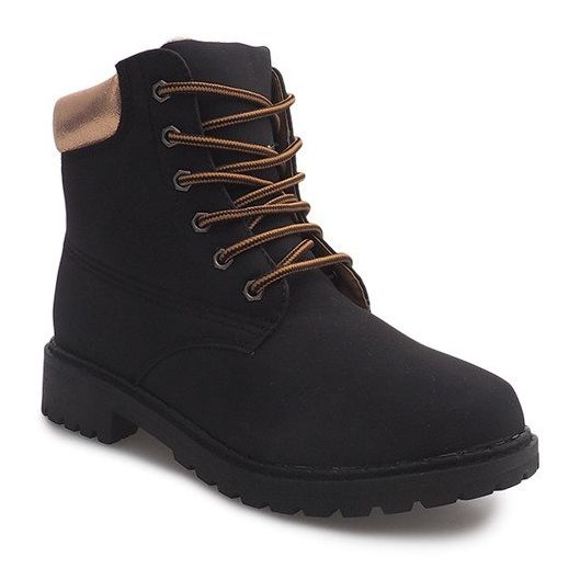 Warm Timber Trappers 8589 Noir le noir 1