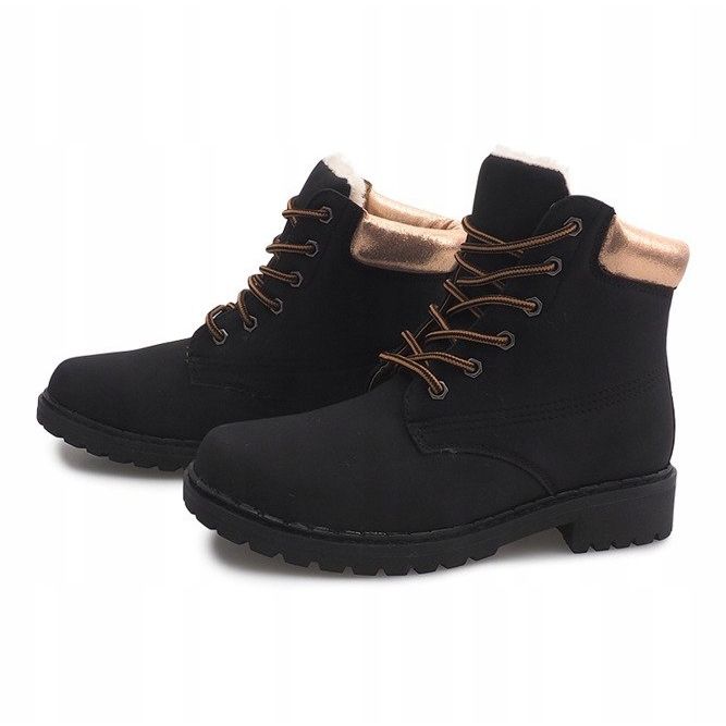 Warm Timber Trappers 8589 Noir le noir 2
