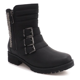Bottes Isolées Avec Boucle HQ42 Noir 1