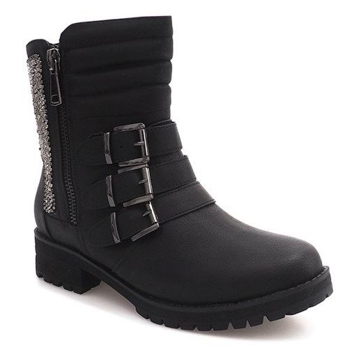 Bottes Isolées Avec Boucle HQ42 Noir 1