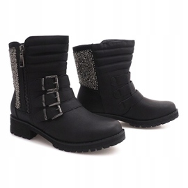 Bottes Isolées Avec Boucle HQ42 Noir 2