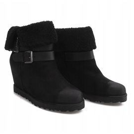 Bottes Chaudes Sur Compensée 18-8 Noir le noir 2