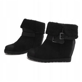 Bottes Chaudes Sur Compensée 18-8 Noir le noir 3