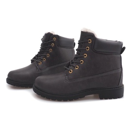 Warm Timber Trappers TL037-3 Gris 2