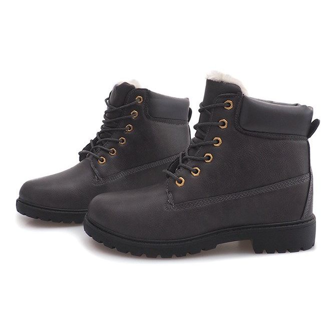 Warm Timber Trappers TL037-3 Gris 2