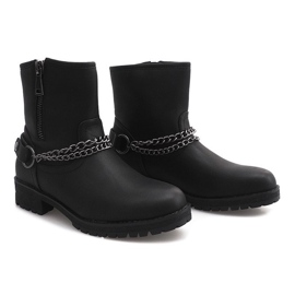 HQ55 Bottes noires le noir 1