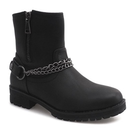 HQ55 Bottes noires le noir 2