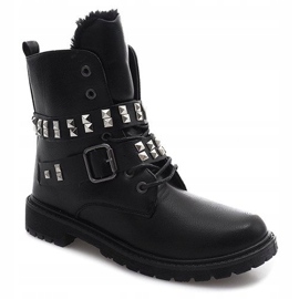 Bottes extravagantes chaudes TL0133-1 Noir le noir 1