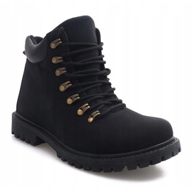 Bottes en bois B789 Noir 2