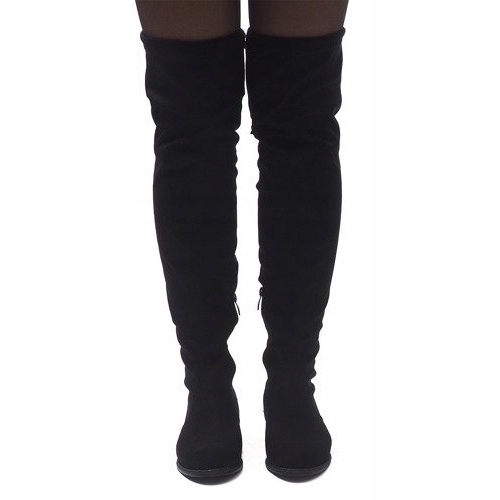 Bottines en daim 30701 Noir le noir 2